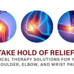 Find relief from shoulder, elbow, and wrist pain with physical therapy!